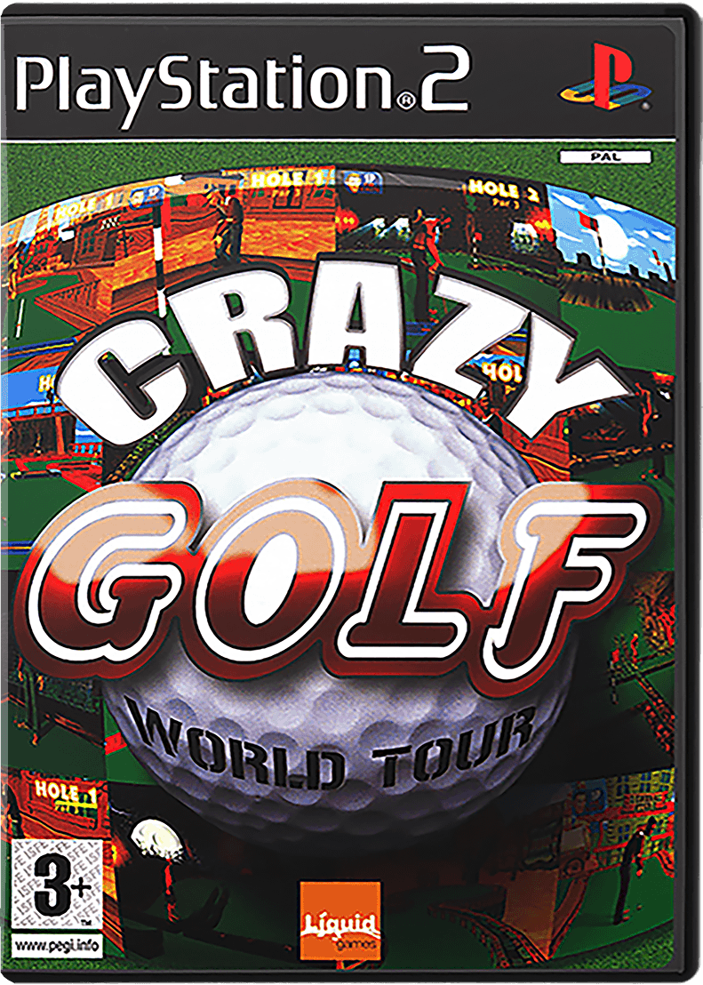 Crazy Golf World Tour box art for Playstation 2